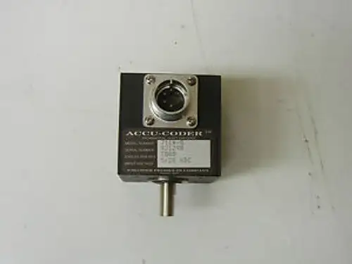 Accu-Coder 711-1000-S-S-6-S-6-Y Incremental Shaft Encoder 7111000Ss6S6Y