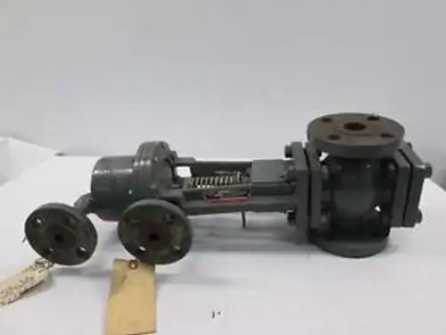 Ruggles-Klingemann K9109030Pt1 1-1/2In Iron Flanged Globe Valve D404522