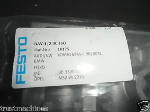 Festo Dubai Nav-1/2-3C-Iso Festo Manifold Sub-Base 10175