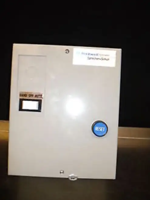 L35 Sprecher+ Schuh Industrial Control Motor Starter Rockwell Automation Cat3-9