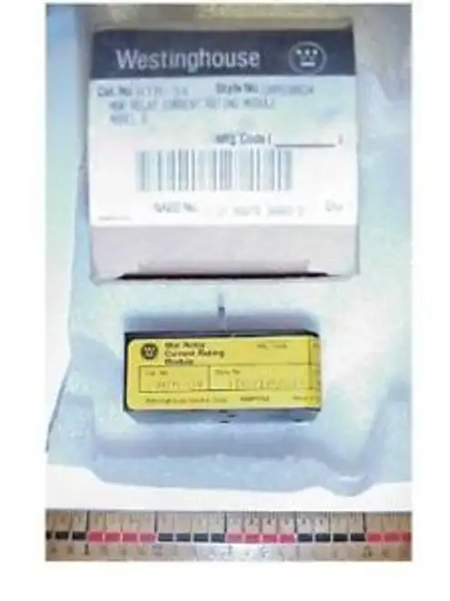 Westinghouse Htm-34 Mor Relay Current Rating Modules- B
