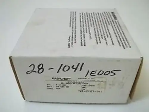 Ashcroft 45-1379-Ss-04L-600# Duragauge 0-600Psi