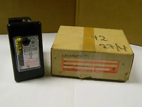 E Dold & Sohne Timer Relay Zr 710 E Zr710E 1.25-50S 1.25-50 Sec 110 Volt