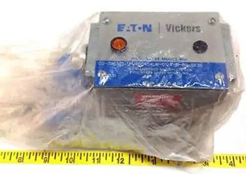EATON VICKERS SOLENOID PILOT VALVE NNB PM4DG4S4LW-012A-B-60-S636 100607
