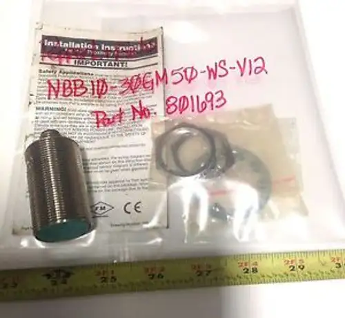PEPPERL + FUCHS PROXIMITY SENSOR NBB10-30GM50-WS-V12