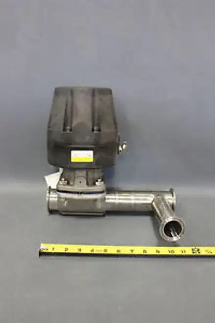 ITT PURE FLO 2 316 SANITARY DIAPHRAGM VALVE W/ADVANTAGE ACTUATORS13-3-100X