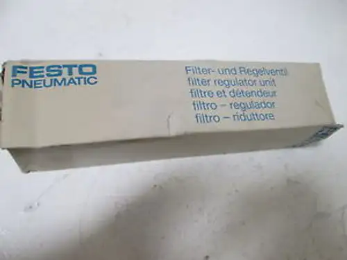 FESTO LFR-1/2-S-B FILTER REGULATOR