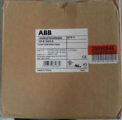 NEWABB 1SVR427034R0000 CP-E 24/5.0 115/230V 2.8-1.4A Switch ModeRTS0427.48