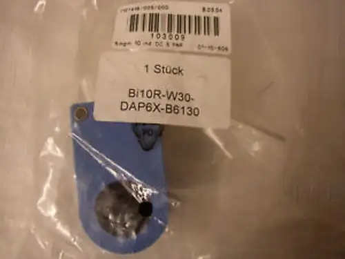 WEBER PROXIMITY SWITCH WN103009 BI10R-W30-DAP6X-B6130