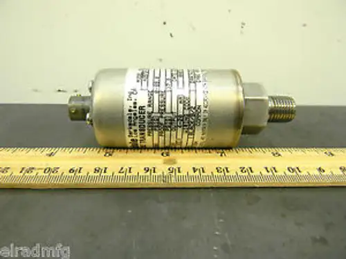 Barksdale Pressure Transducer 425T2-10 Fits Sensor Gauge Read-Out 1/4 Npt