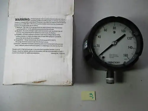 In Ashcroft Duragauge 45-1279-88-04L-160# 4 1/2 1Va-53744-028 E7