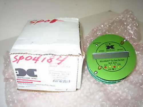 Nos Detcon Inc. Microsafe O2 Gas Sensor Plug In Control Module Dm-634 Dm634