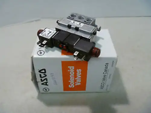 1/4 Asco Red Hat Sc8401B105 5-Way Solenoid Valve Surplus In Original Boxb
