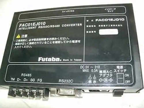 Futaba Fac01Ej010 Intelligent Rs232 Rs485 Converter