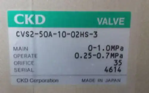 Valve Cdk Cvs2-50A-10-02Hs-3
