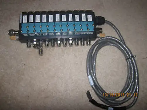 Mac 36A-B00-00-Jdep-1Fe Circuit Bar Pressure Control 24V/60Hz 10 Valve