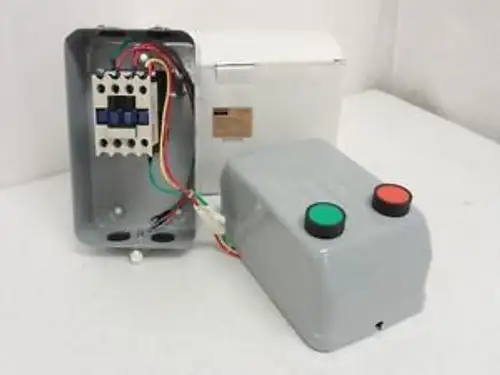 143420 In Dayton 2Uxx1 Starter 18A 3P 600V Max Coil: 24Vac