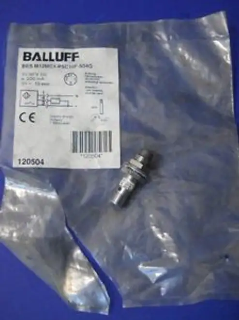 Balluff Bes M12Mc1-Psc10F-S04G Proximity Switch In Bag