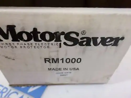 Symcom Motorsaver Rm1000 Pumpsaver 3 Phase Motor Protector Remote Monitor