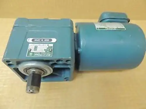 Sumitomo Sm-Cyclo Motor Rmf1/8-20L Rpm: 1750 Volts:460 Motor Hp: 1/8