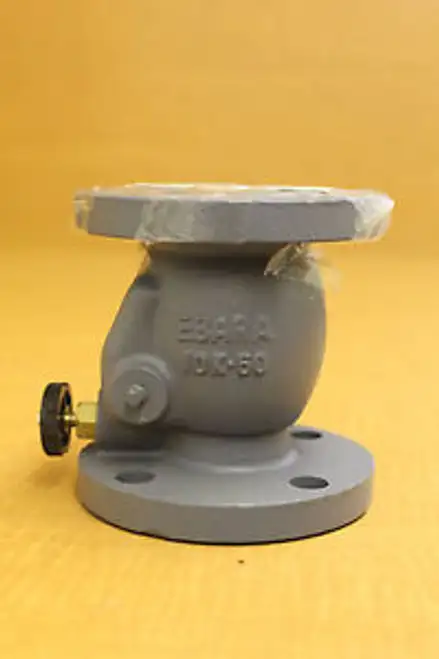 Ebara Check Valve Ncv112 Ncv 50 Horizontal Swing 50Mm X 60Mm Flanged