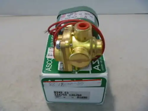 1/4 Asco Red Hat 8342C1 4W Solenoid Valve