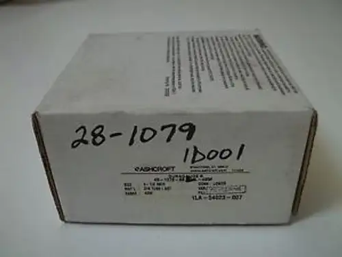 Ashcroft 45-1279-Ssl-04L-400# Duragauge 0-400New In A Box