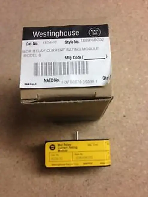Htm-32 Westinghouse Mor Relay 1D89108G32