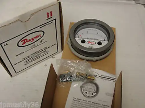 ed Dwyer Indicating Transmitter Gauge 605-1