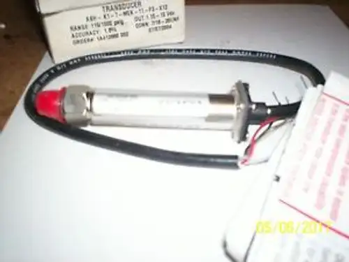 Ashcroft Pressure Transducer Ash-K1-7-Mek-11-F3-X12