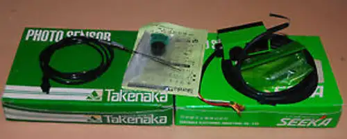 Seeka Takenaka Photoelectric Sensor F5N With Fts205 Fiberoptic Unit