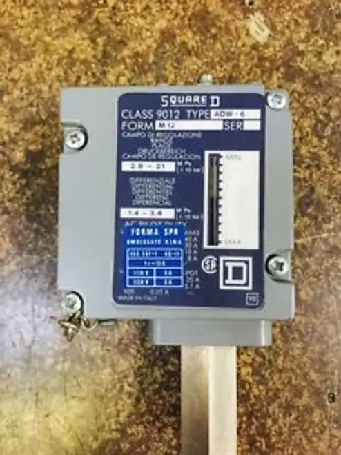 Square D 9012 Gcw-3 -Adw6