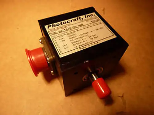 Photocraft Dual Shaft Encoder Rsb-24/10/8-30 M88 11L