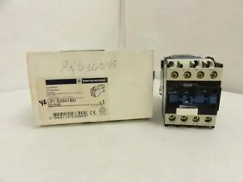 143418 In Telemecanique Lp1 D2501Bd Contactor 25A 3Ph 600V Coil: 24V
