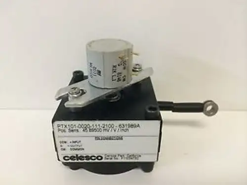 Un Celesco Position Sensor Ptx101-0020-111-2100-631989A 45.86500Mv/V/In