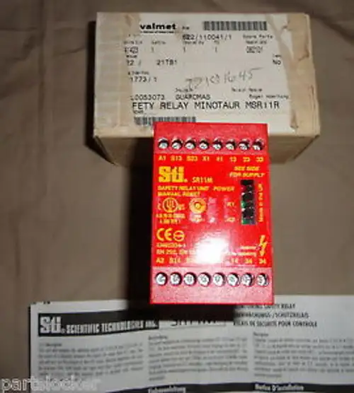 Sti Sr11M Safety Relay