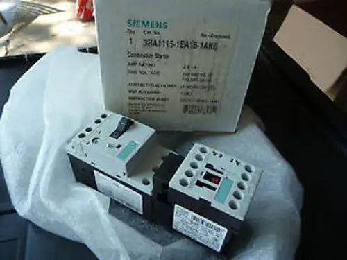 Siemens Combination Starter # 3Ra1115-1Ea15-1Ak6