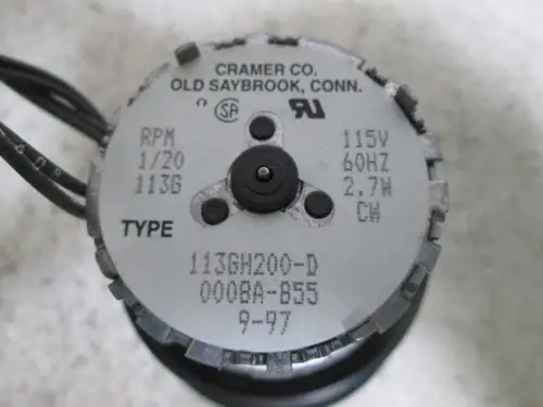 Cramer 113Gh200-D0008A-855 Panel Meter
