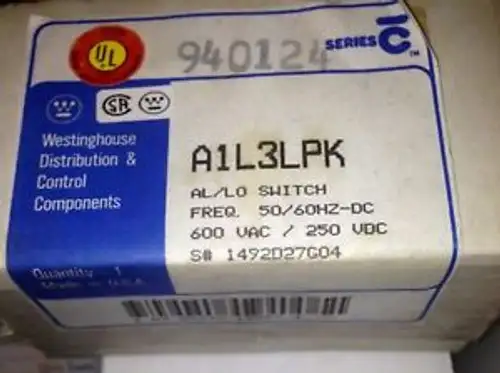 A13Lpk Cutler Hammer Switch