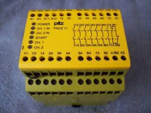 Pilz Pnoz 11 Pnoz11 Safety Relay Ident # 774080