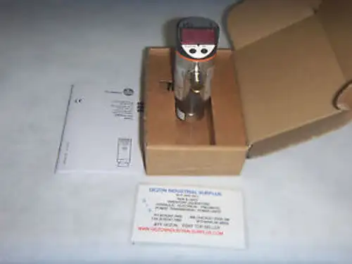 Effector Pn-250-Sbr14-Fjpkg Pressure Sensor