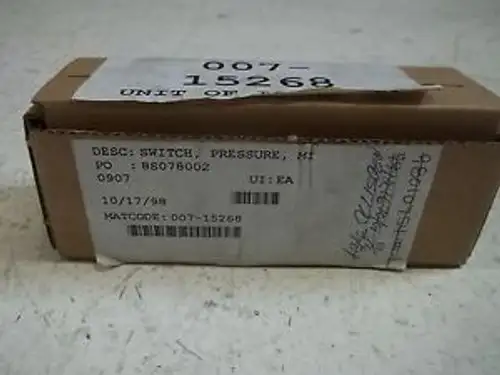 Ccs 608Gc2 Pressure Switch