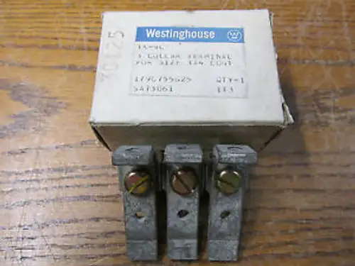 Westinghouse Tk-4C 3 Collar Terminal Para Tamaño 3/4 179C755G25