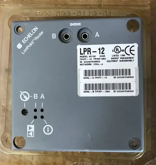 Lpr-12 Echelon Router Interface Module 42102 Tp/Ft-10 To Tp/Xf-1250