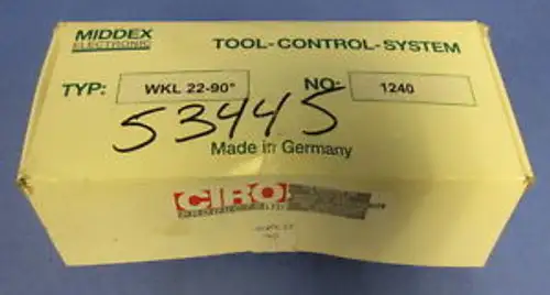 Middex Electronic Sensor Wkl 22-99 / 1240 Wkl 90