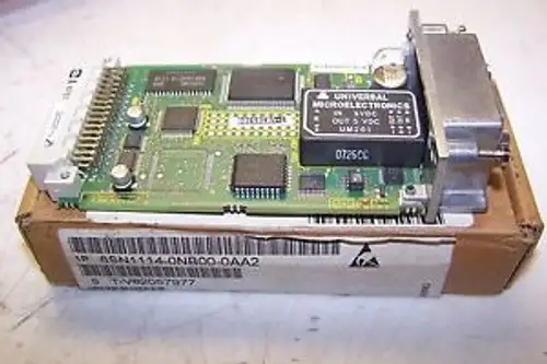 Siemens Simodrive 611 U Option Profibus Dp2 Siemens 6Sn1114-0Nb00-0Aa2 Ver B