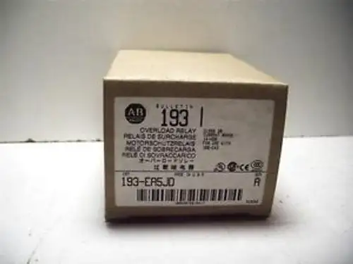 Allen-Bradley 193-Ea5Jd Overload Relay 14-45A - Quantity