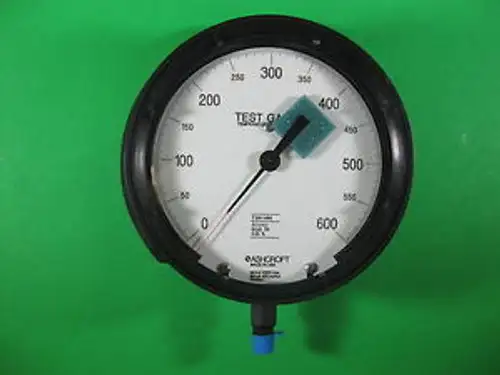 Ashcroft Gauge 6 Monel Tube -- 60-1082-Ps-02L-600# --