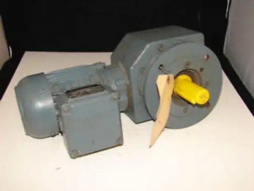 Eberhard Bauer D-7300 M1569365-1 Dk 54 Sz3-2122/143 L-As/M Gear Motor .39A Nnb