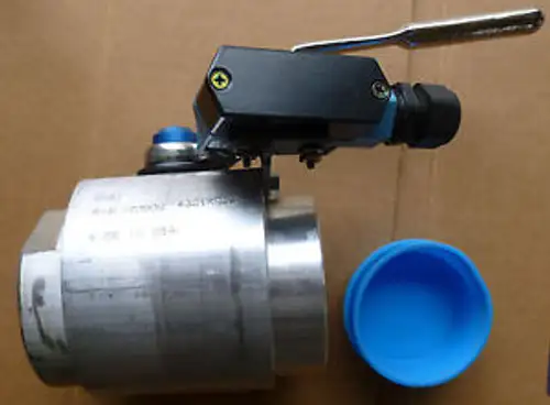 Dmic Check Valve Bval-2000S-4321Keza W/Micro Switch 2Pua21-23 Surplus Stk